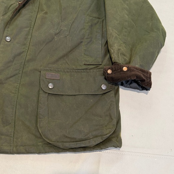 Outback Trading Co Wax Oil Cotton Jacket Men Olive Corduroy Workwear Line-L-XXXX - Picture 6 of 12